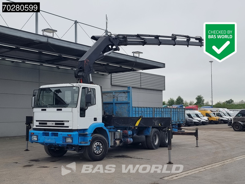 Iveco EuroTrakker 310 6X4 Palfinger PK36002 Kran Crane Manual Big-Axle Euro 3 - Truk flatbed, Truk derek: gambar 1 Iveco EuroTrakker 310 6X4 Palfinger PK36002 Kran Crane Manual Big-Axle Euro 3 - Truk flatbed, Truk derek: gambar 1