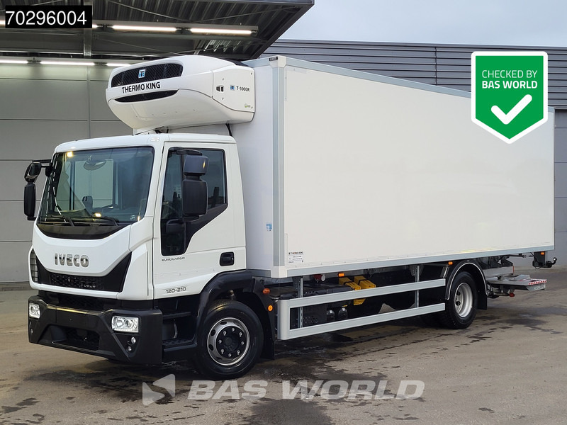 Iveco Eurocargo 120LE210 4X2 NEW! Thermo King T-1000 1500kg Ladebordwand Automatic Euro 6 - Truk berpendingin: gambar 1 Iveco Eurocargo 120LE210 4X2 NEW! Thermo King T-1000 1500kg Ladebordwand Automatic Euro 6 - Truk berpendingin: gambar 1