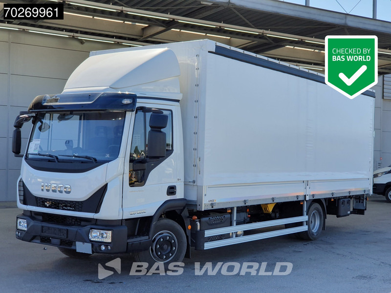 Iveco Eurocargo 120LE220 4X2 12T Automatic Ladebordwand ACC Junge Euro 6 - Truk dengan terpal samping: gambar 1 Iveco Eurocargo 120LE220 4X2 12T Automatic Ladebordwand ACC Junge Euro 6 - Truk dengan terpal samping: gambar 1