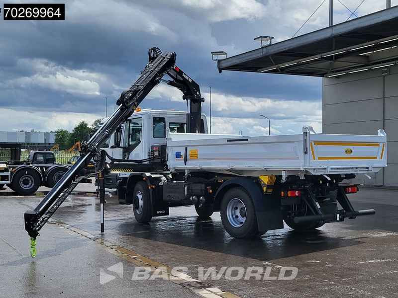 Iveco Eurocargo 160E280 4X2 NEW! Hiab XHIDUO092E-3 Kran Crane 6m3 3-way Tipper ACC - Truk jungkit, Truk derek: gambar 5 Iveco Eurocargo 160E280 4X2 NEW! Hiab XHIDUO092E-3 Kran Crane 6m3 3-way Tipper ACC - Truk jungkit, Truk derek: gambar 5