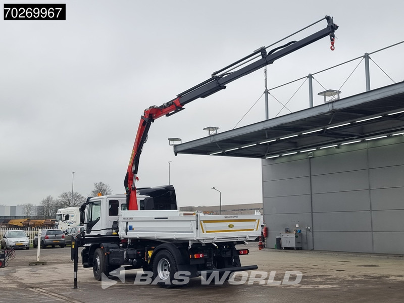 Iveco Eurocargo 180E320 4X2 Steelsuspension 3-Seiten Palfinger PK12.501 Euro 6 - Truk jungkit, Truk derek: gambar 2 Iveco Eurocargo 180E320 4X2 Steelsuspension 3-Seiten Palfinger PK12.501 Euro 6 - Truk jungkit, Truk derek: gambar 2