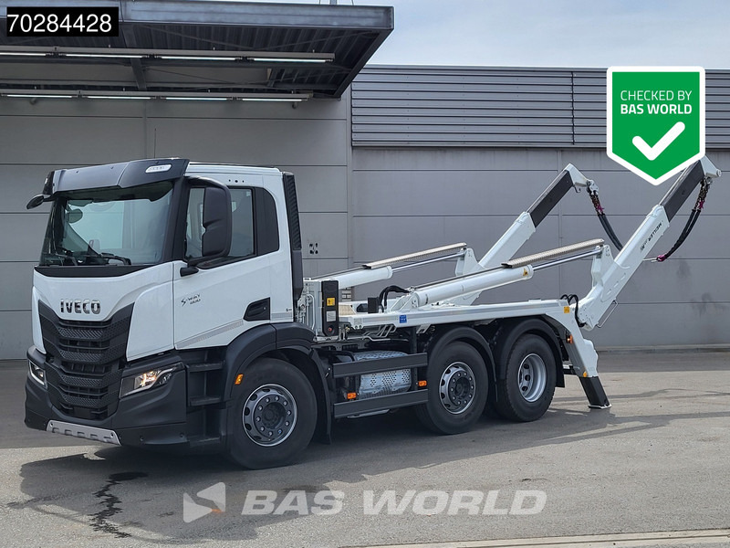 Iveco S-Way 400 6X2 NEW! Meiller AK 16MT Retarder Steering axle ACC Euro 6 - Truk skip loader: gambar 1 Iveco S-Way 400 6X2 NEW! Meiller AK 16MT Retarder Steering axle ACC Euro 6 - Truk skip loader: gambar 1