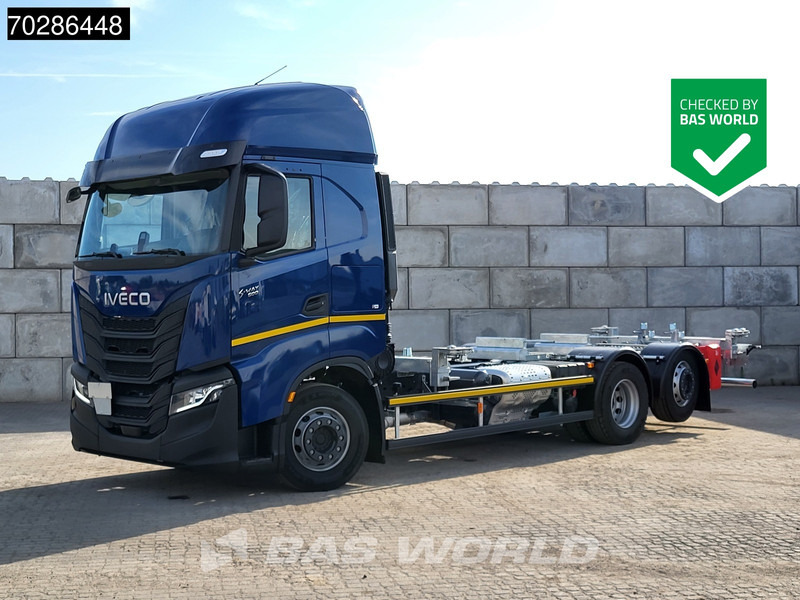 Iveco S-Way 500 6X2 NEW! BDF Lift+steering Axle Automatic Standklima Navi ACC Euro 6 - Pengangkut kontainer/ Container truck: gambar 1 Iveco S-Way 500 6X2 NEW! BDF Lift+steering Axle Automatic Standklima Navi ACC Euro 6 - Pengangkut kontainer/ Container truck: gambar 1