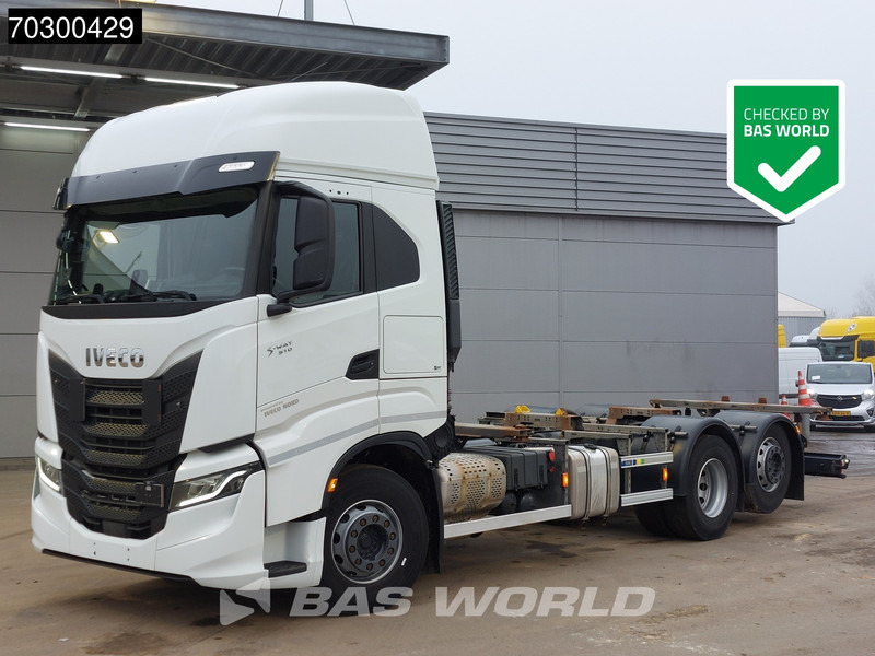 Iveco S-Way 510 6X2 BDF Retarder Air suspension Lift-Axle Automatic Euro 6 - Pengangkut kontainer/ Container truck: gambar 1 Iveco S-Way 510 6X2 BDF Retarder Air suspension Lift-Axle Automatic Euro 6 - Pengangkut kontainer/ Container truck: gambar 1
