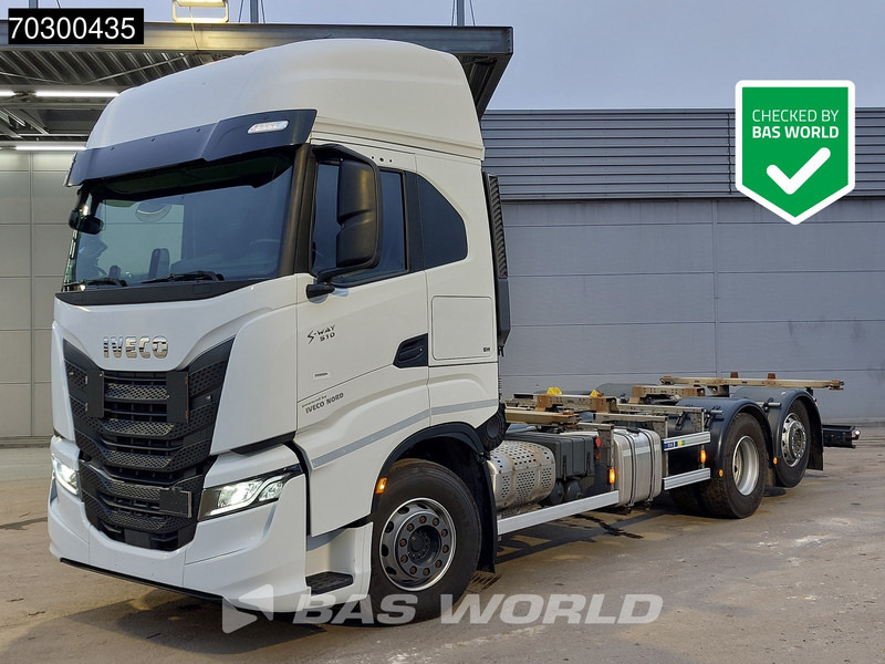 Iveco S-Way 510 6X2 BDF Retarder Air suspension Lift-Axle Automatic Euro 6 - Pengangkut kontainer/ Container truck: gambar 1 Iveco S-Way 510 6X2 BDF Retarder Air suspension Lift-Axle Automatic Euro 6 - Pengangkut kontainer/ Container truck: gambar 1