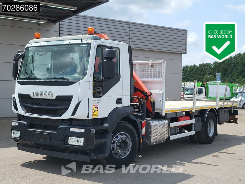 Iveco Stralis 310 4X2 Full Steel Palfinger PK12002-EH A Remote Euro 6 - Truk flatbed, Truk derek: gambar 1 Iveco Stralis 310 4X2 Full Steel Palfinger PK12002-EH A Remote Euro 6 - Truk flatbed, Truk derek: gambar 1