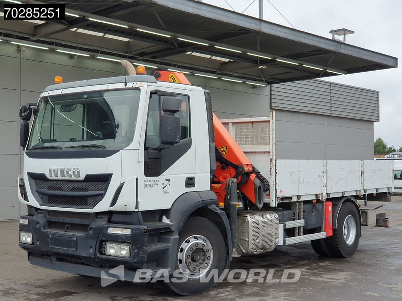 Iveco Stralis 310 4X2 Palfinger PK14002EH kran Crane Steelsuspension Automatic Euro 6 - Truk flatbed, Truk derek: gambar 5 Iveco Stralis 310 4X2 Palfinger PK14002EH kran Crane Steelsuspension Automatic Euro 6 - Truk flatbed, Truk derek: gambar 5