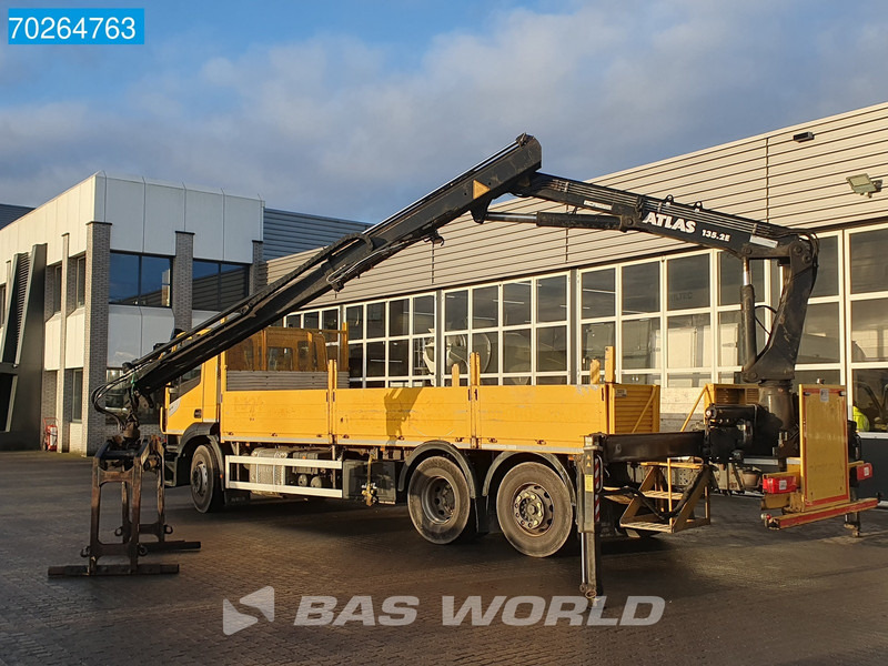 Iveco Stralis 310 6X2 RHD! Atlas 135.2VE-A11 Crane Lift-Lenkachse ACC Euro 6 - Truk flatbed, Truk derek: gambar 5 Iveco Stralis 310 6X2 RHD! Atlas 135.2VE-A11 Crane Lift-Lenkachse ACC Euro 6 - Truk flatbed, Truk derek: gambar 5