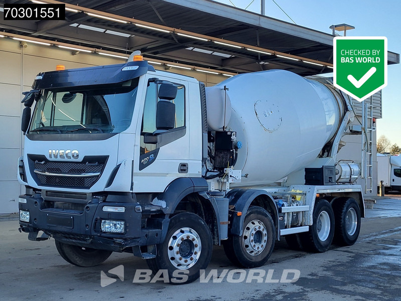Iveco Stralis 400 8X4 9m3 Stetter mixer Steelsuspension Big-Axle Automatic Euro 6 - Truk pengaduk beton: gambar 1 Iveco Stralis 400 8X4 9m3 Stetter mixer Steelsuspension Big-Axle Automatic Euro 6 - Truk pengaduk beton: gambar 1