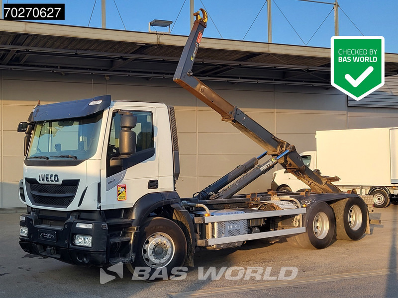 Iveco Stralis 460 6X2 20Tons Marrel AL20 S59 ACC Liftachse Euro 6 - Hook lift: gambar 1 Iveco Stralis 460 6X2 20Tons Marrel AL20 S59 ACC Liftachse Euro 6 - Hook lift: gambar 1