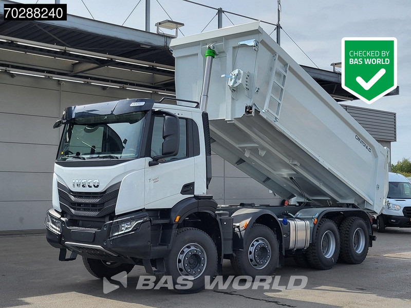 Iveco T-WAY 450 8X4 New! 20m3 Cantoni Tipper Steelsuspension Big-Axle Automatic Euro 6 - Truk jungkit: gambar 1 Iveco T-WAY 450 8X4 New! 20m3 Cantoni Tipper Steelsuspension Big-Axle Automatic Euro 6 - Truk jungkit: gambar 1