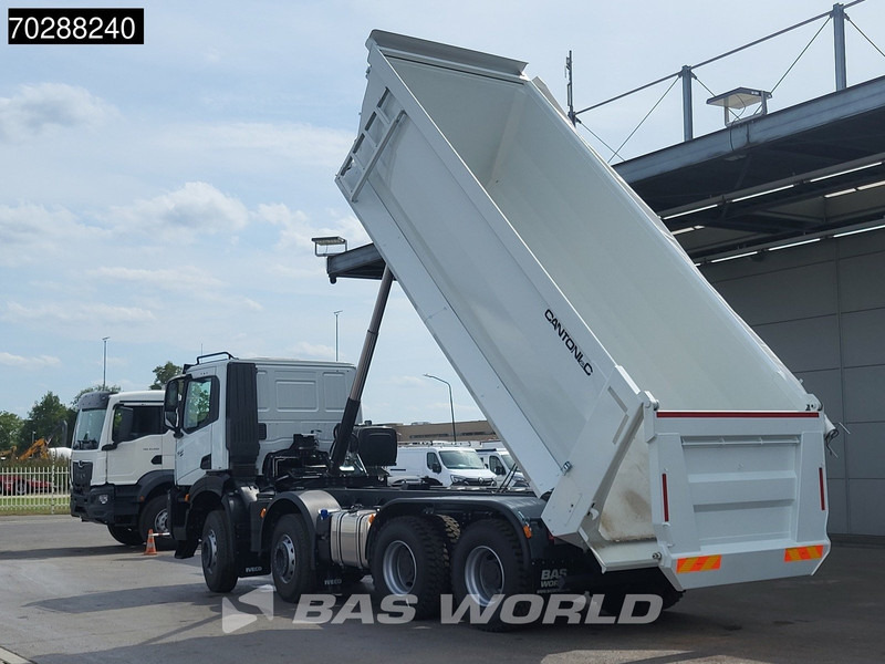 Iveco T-WAY 450 8X4 New! 20m3 Cantoni Tipper Steelsuspension Big-Axle Automatic Euro 6 - Truk jungkit: gambar 3 Iveco T-WAY 450 8X4 New! 20m3 Cantoni Tipper Steelsuspension Big-Axle Automatic Euro 6 - Truk jungkit: gambar 3