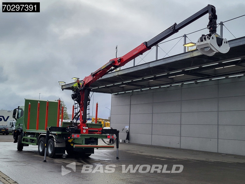 Iveco T-Way 450 6X6 UNUSED! Palfinger Q150Z Crane Retarder Holztransport Big-Axle LED Euro 6 - Truk logging, Truk derek: gambar 2 Iveco T-Way 450 6X6 UNUSED! Palfinger Q150Z Crane Retarder Holztransport Big-Axle LED Euro 6 - Truk logging, Truk derek: gambar 2