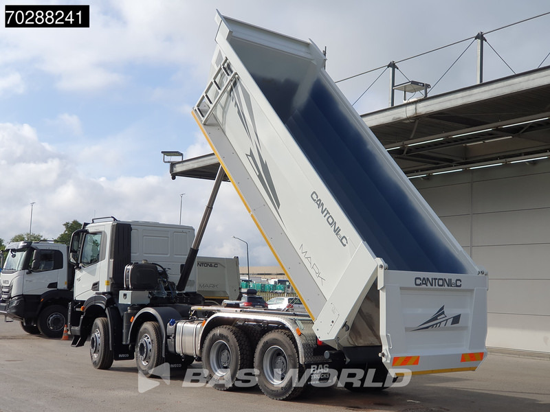 Iveco T-Way 450 8X4 NEW! 20m3 Cantoni tipper Steelsuspension Big-Axle Automatic Euro 6 - Truk jungkit: gambar 2 Iveco T-Way 450 8X4 NEW! 20m3 Cantoni tipper Steelsuspension Big-Axle Automatic Euro 6 - Truk jungkit: gambar 2