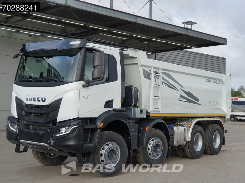 Iveco T-Way 450 8X4 NEW! 20m3 Cantoni tipper Steelsuspension Big-Axle Automatic Euro 6 - Truk jungkit: gambar 5 Iveco T-Way 450 8X4 NEW! 20m3 Cantoni tipper Steelsuspension Big-Axle Automatic Euro 6 - Truk jungkit: gambar 5