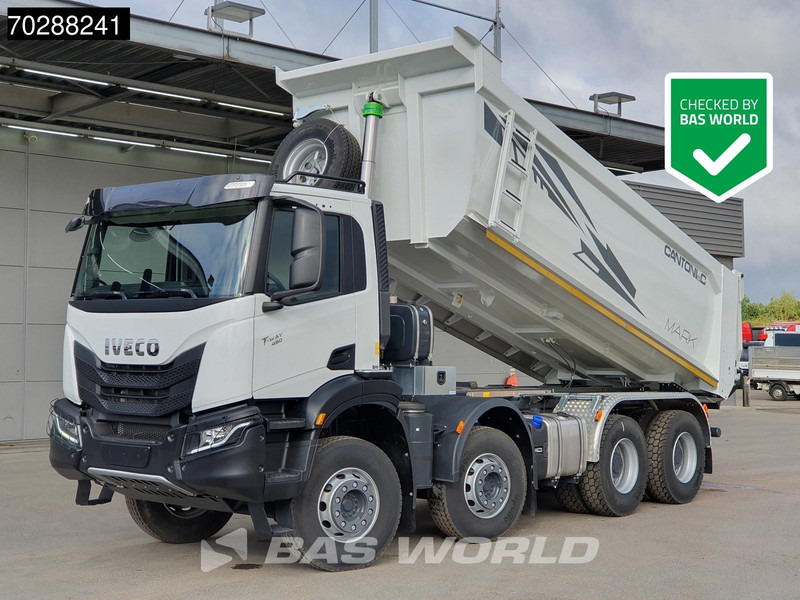 Iveco T-Way 450 8X4 NEW! 20m3 Cantoni tipper Steelsuspension Big-Axle Automatic Euro 6 - Truk jungkit: gambar 1 Iveco T-Way 450 8X4 NEW! 20m3 Cantoni tipper Steelsuspension Big-Axle Automatic Euro 6 - Truk jungkit: gambar 1