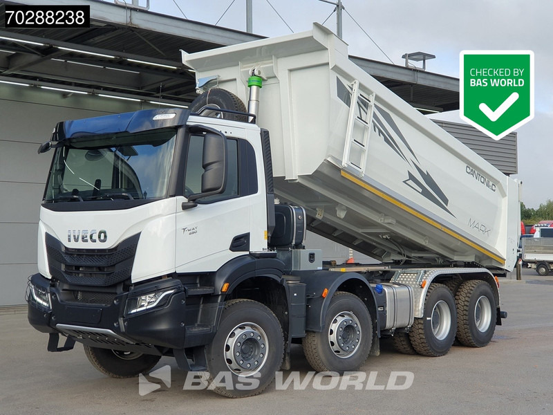 Iveco T-Way 450 8X4 New! 20m3 Cantoni Tipper Steelsuspension Big-Axle Euro 6 - Truk jungkit: gambar 1 Iveco T-Way 450 8X4 New! 20m3 Cantoni Tipper Steelsuspension Big-Axle Euro 6 - Truk jungkit: gambar 1