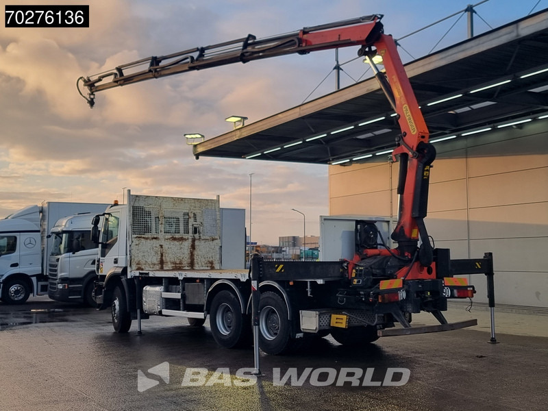 Iveco Trakker 360 6X4 Palfinger PK 18502 SH D Kran Crane Big axle Euro 6 - Truk flatbed, Truk derek: gambar 2 Iveco Trakker 360 6X4 Palfinger PK 18502 SH D Kran Crane Big axle Euro 6 - Truk flatbed, Truk derek: gambar 2