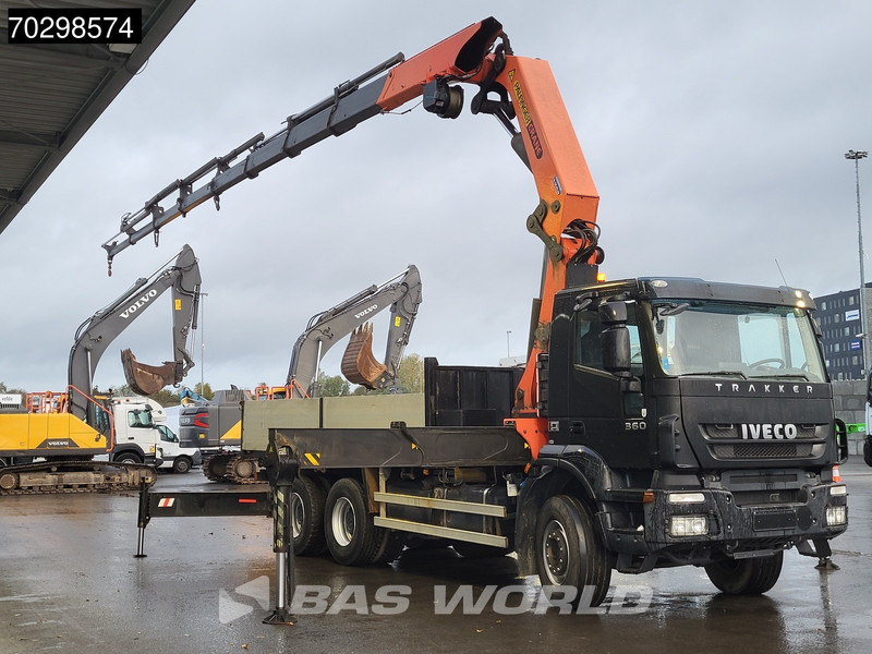 Iveco Trakker 360 6X4 Palfinger PK44002 Crane 8x Extensions Full Steel Big-Axle Manual Euro 5 - Truk flatbed, Truk derek: gambar 3 Iveco Trakker 360 6X4 Palfinger PK44002 Crane 8x Extensions Full Steel Big-Axle Manual Euro 5 - Truk flatbed, Truk derek: gambar 3