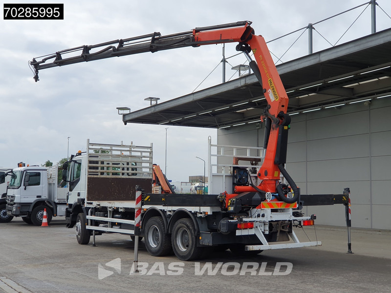Iveco Trakker 410 6X4 Palfinger PK22002 Kran Crane Big-Axle Steelsuspension Euro 5 - Truk flatbed, Truk derek: gambar 2 Iveco Trakker 410 6X4 Palfinger PK22002 Kran Crane Big-Axle Steelsuspension Euro 5 - Truk flatbed, Truk derek: gambar 2