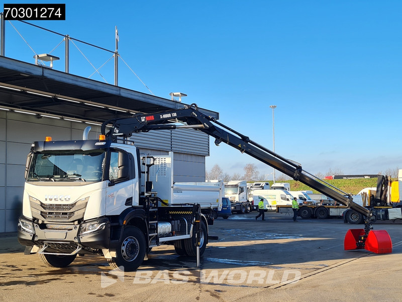 Iveco X-Way 400 4X2 New! HIAB X-Hiduo 138B S-3 Crane 5m3 Promat Tipper Automatic Euro 6 - Truk jungkit, Truk derek: gambar 5 Iveco X-Way 400 4X2 New! HIAB X-Hiduo 138B S-3 Crane 5m3 Promat Tipper Automatic Euro 6 - Truk jungkit, Truk derek: gambar 5