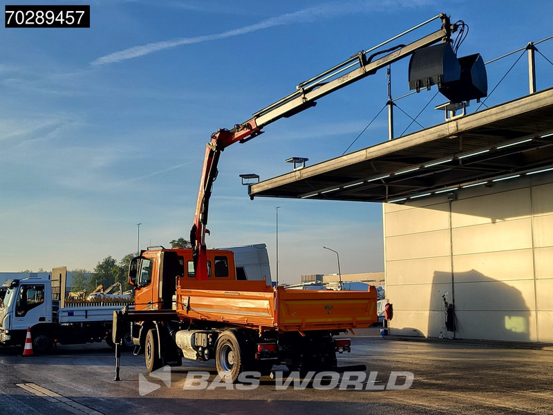 Iveco X-Way 400 4X2 New! Palfinger PK12.501 Crane 6m3 Meiller 3-SideTipper Navi ACC Euro 6 - Truk jungkit, Truk derek: gambar 2 Iveco X-Way 400 4X2 New! Palfinger PK12.501 Crane 6m3 Meiller 3-SideTipper Navi ACC Euro 6 - Truk jungkit, Truk derek: gambar 2