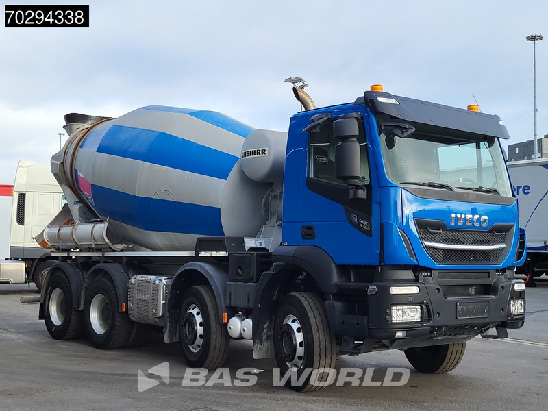 Iveco X-Way 400 X-Way 8X4 Liebherr 9m3 Big-Axle Steelsuspension Euro 6 - Truk pengaduk beton: gambar 3 Iveco X-Way 400 X-Way 8X4 Liebherr 9m3 Big-Axle Steelsuspension Euro 6 - Truk pengaduk beton: gambar 3