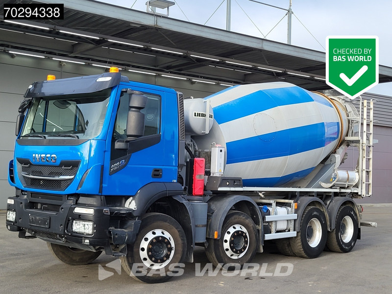 Iveco X-Way 400 X-Way 8X4 Liebherr 9m3 Big-Axle Steelsuspension Euro 6 - Truk pengaduk beton: gambar 1 Iveco X-Way 400 X-Way 8X4 Liebherr 9m3 Big-Axle Steelsuspension Euro 6 - Truk pengaduk beton: gambar 1