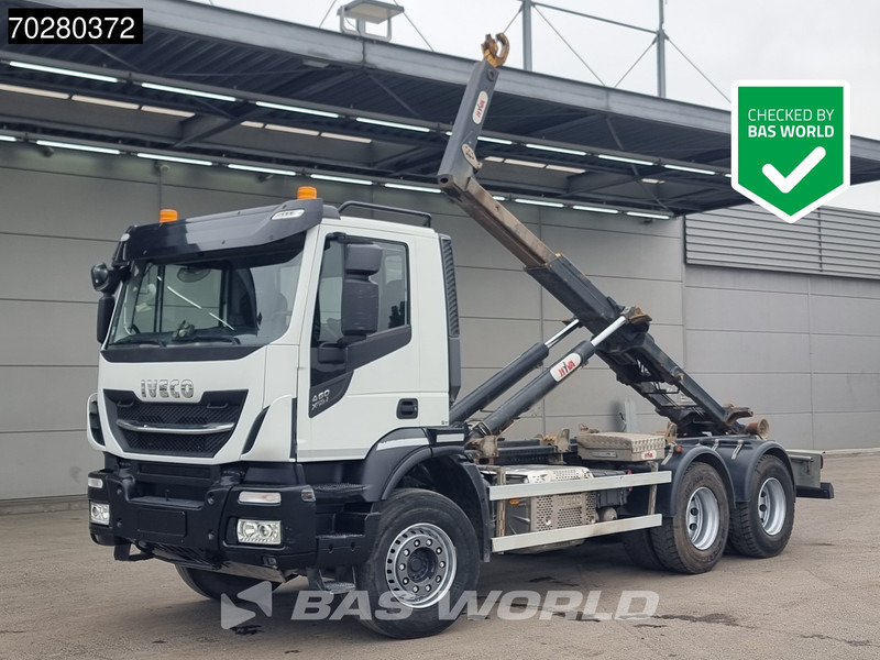Iveco X-Way 460 6X4 20 Tons HYVA Hook Navi Euro 6 - Hook lift: gambar 1 Iveco X-Way 460 6X4 20 Tons HYVA Hook Navi Euro 6 - Hook lift: gambar 1