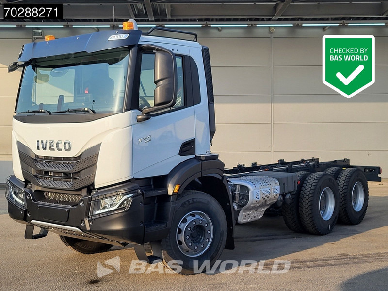 Iveco X-Way 460 6X4 New! Retarder Steelsuspension Big-Axle Navi Euro 6 - Truk sasis: gambar 1 Iveco X-Way 460 6X4 New! Retarder Steelsuspension Big-Axle Navi Euro 6 - Truk sasis: gambar 1