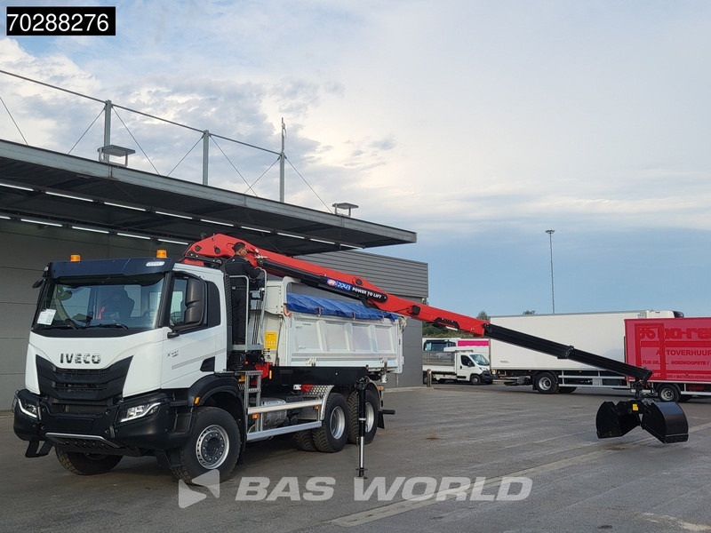 Iveco X-Way 480 6X4 NEW! HMF 2243Z-RCS Z-Crane kran 12m3 KH-Kipper Retarder Big-Axle - Truk jungkit, Truk derek: gambar 5 Iveco X-Way 480 6X4 NEW! HMF 2243Z-RCS Z-Crane kran 12m3 KH-Kipper Retarder Big-Axle - Truk jungkit, Truk derek: gambar 5
