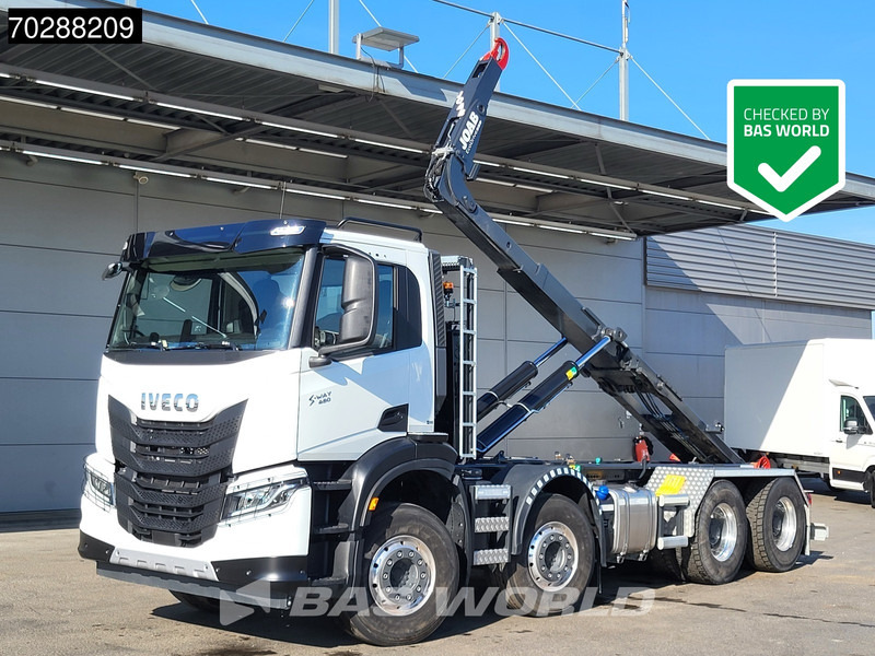 Iveco X-Way 480 8X4 NEW! 24tons JOAB containersystem Retarder Alcoa Big-Axle Navi LED Euro 6 - Hook lift: gambar 1 Iveco X-Way 480 8X4 NEW! 24tons JOAB containersystem Retarder Alcoa Big-Axle Navi LED Euro 6 - Hook lift: gambar 1