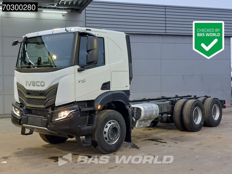 Iveco X-Way 500 X-Way 6X4 NEW 6x4 chassis Sleepercab Rear Air suspension Automatic Euro 6 - Truk sasis: gambar 1 Iveco X-Way 500 X-Way 6X4 NEW 6x4 chassis Sleepercab Rear Air suspension Automatic Euro 6 - Truk sasis: gambar 1