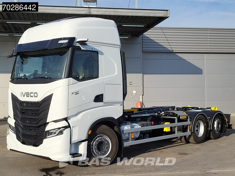 Iveco X-Way 580 6X2 NEW Palfinger PHT20SLD5 Hooklift Lift+steering Axle Automatic Navi ACC LED - Hook lift: gambar 5 Iveco X-Way 580 6X2 NEW Palfinger PHT20SLD5 Hooklift Lift+steering Axle Automatic Navi ACC LED - Hook lift: gambar 5