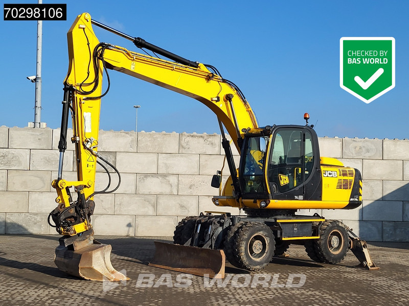JCB JS175 WT4i Tiltrotator - 3 Buckets - Ekskavator roda: gambar 1 JCB JS175 WT4i Tiltrotator - 3 Buckets - Ekskavator roda: gambar 1