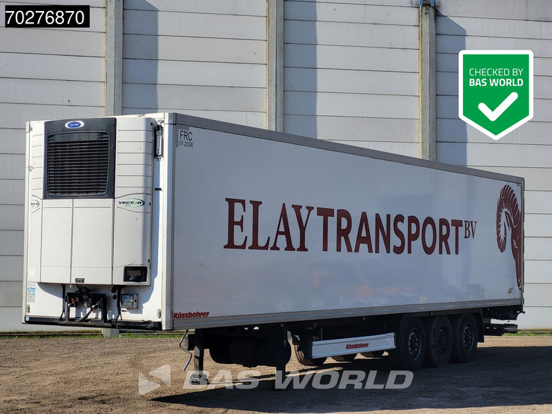 Kässbohrer Carrier Vector 1550 Tailgate TÜV 06/25 Liftachse LBW BPW - Semi-trailer berpendingin: gambar 1 Kässbohrer Carrier Vector 1550 Tailgate TÜV 06/25 Liftachse LBW BPW - Semi-trailer berpendingin: gambar 1