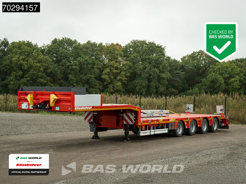 Kässbohrer LB4E 4 axles Extendable - 615cm 1x Lift + 2xSteering Axle - Semi-trailer low bed: gambar 1 Kässbohrer LB4E 4 axles Extendable - 615cm 1x Lift + 2xSteering Axle - Semi-trailer low bed: gambar 1