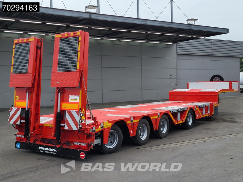 Kässbohrer LB4E 4 axles Hydr. Ramps 615cm-Extendable Lift+ 2x Steering Axle - Semi-trailer low bed: gambar 5 Kässbohrer LB4E 4 axles Hydr. Ramps 615cm-Extendable Lift+ 2x Steering Axle - Semi-trailer low bed: gambar 5