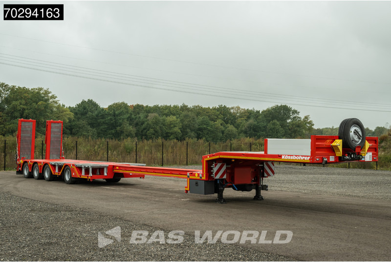 Kässbohrer LB4E 4 axles Hydr. Ramps 620cm-Extendable Lift+ 2x Steering Axle - Semi-trailer low bed: gambar 5 Kässbohrer LB4E 4 axles Hydr. Ramps 620cm-Extendable Lift+ 2x Steering Axle - Semi-trailer low bed: gambar 5