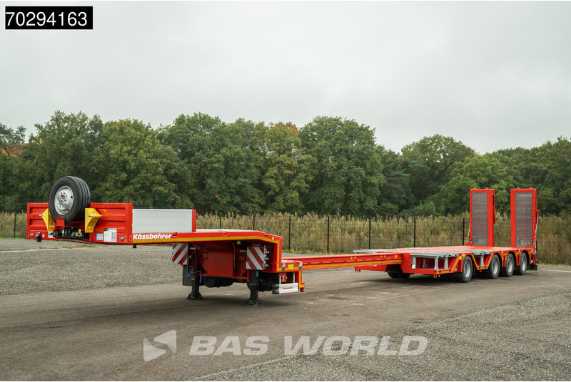Kässbohrer LB4E 4 axles Hydr. Ramps 620cm-Extendable Lift+ 2x Steering Axle - Semi-trailer low bed: gambar 2 Kässbohrer LB4E 4 axles Hydr. Ramps 620cm-Extendable Lift+ 2x Steering Axle - Semi-trailer low bed: gambar 2
