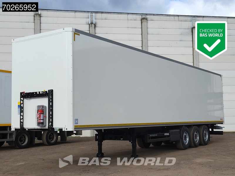 Kögel S24-1 3 axles Koffer Liftachse 92m3 - Semi-trailer kotak tertutup: gambar 1 Kögel S24-1 3 axles Koffer Liftachse 92m3 - Semi-trailer kotak tertutup: gambar 1