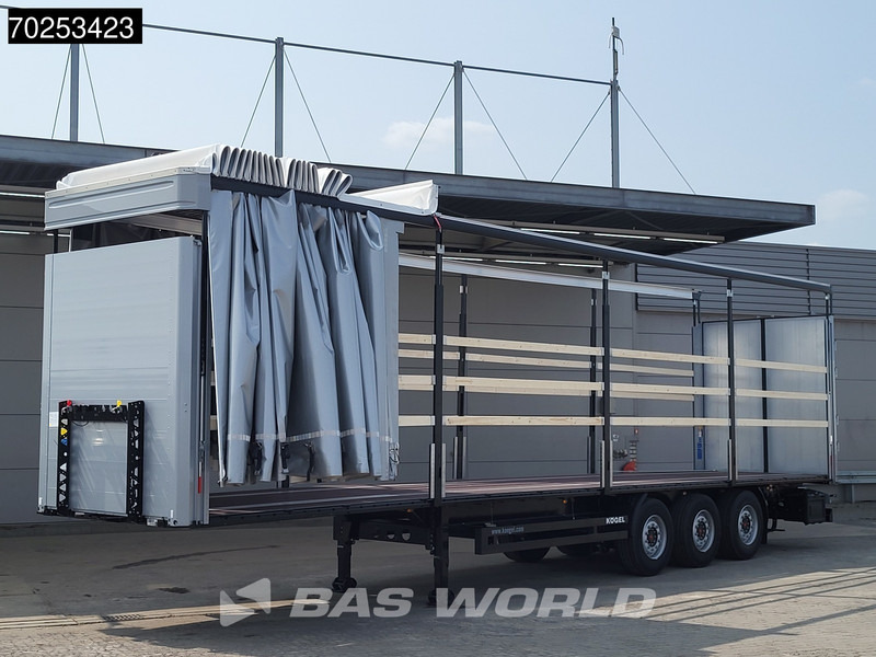 Kögel S24-1 3 axles NEW HUBDACH Liftachse Lifting+ Sliding Roof - Semi-trailer dengan terpal samping: gambar 2 Kögel S24-1 3 axles NEW HUBDACH Liftachse Lifting+ Sliding Roof - Semi-trailer dengan terpal samping: gambar 2