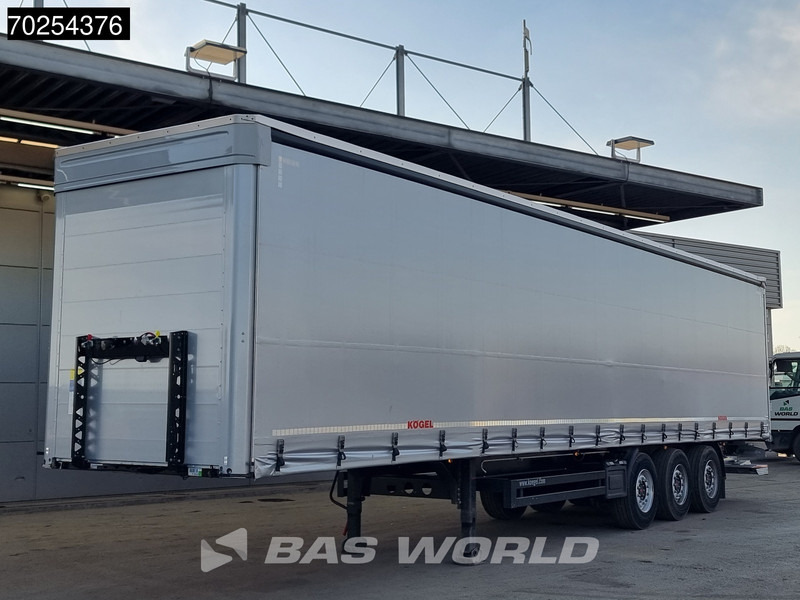 Kögel S24-1 3 axles NEW-UNUSED 2000kg Tailgate Liftachse Edscha LBW - Semi-trailer dengan terpal samping: gambar 2 Kögel S24-1 3 axles NEW-UNUSED 2000kg Tailgate Liftachse Edscha LBW - Semi-trailer dengan terpal samping: gambar 2
