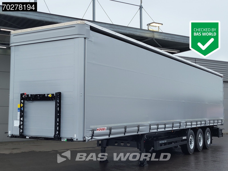 Kögel S24-1 Coil NEW + Liftachse - Semi-trailer dengan terpal samping: gambar 1 Kögel S24-1 Coil NEW + Liftachse - Semi-trailer dengan terpal samping: gambar 1