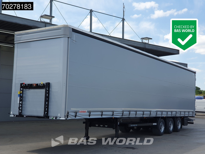 Kögel S24-1 MEGA Hefdak Schuifdak Liftas - Semi-trailer dengan terpal samping: gambar 1 Kögel S24-1 MEGA Hefdak Schuifdak Liftas - Semi-trailer dengan terpal samping: gambar 1