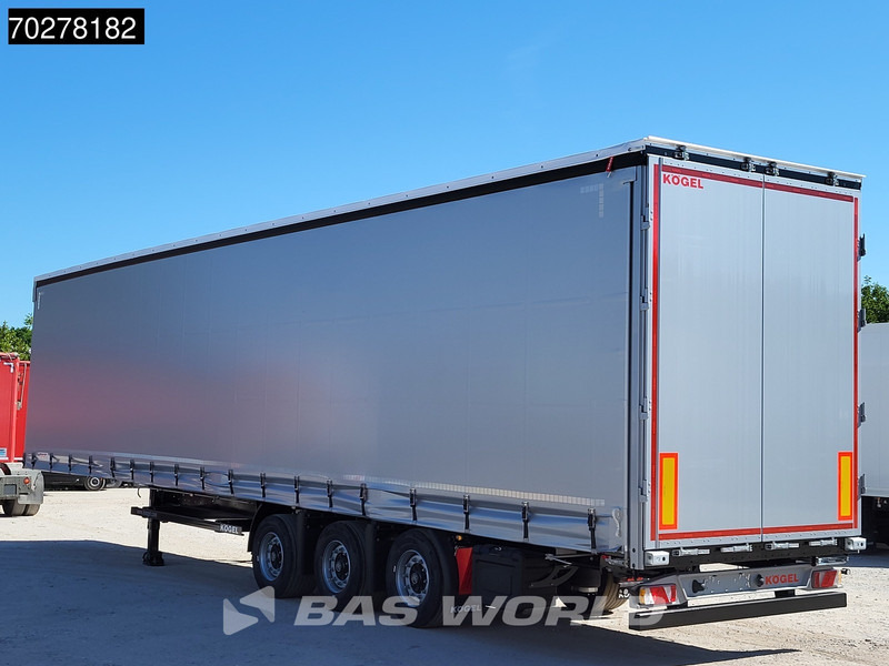 Kögel S24-1 MEGA Hubdach Liftachse Lifting Roof - Semi-trailer dengan terpal samping: gambar 2 Kögel S24-1 MEGA Hubdach Liftachse Lifting Roof - Semi-trailer dengan terpal samping: gambar 2