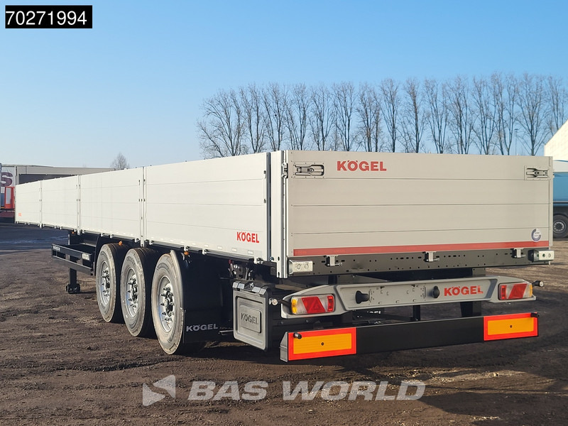 Kögel S24-1 NEW Liftachse Bordwände - Semi-trailer flatbed: gambar 2 Kögel S24-1 NEW Liftachse Bordwände - Semi-trailer flatbed: gambar 2