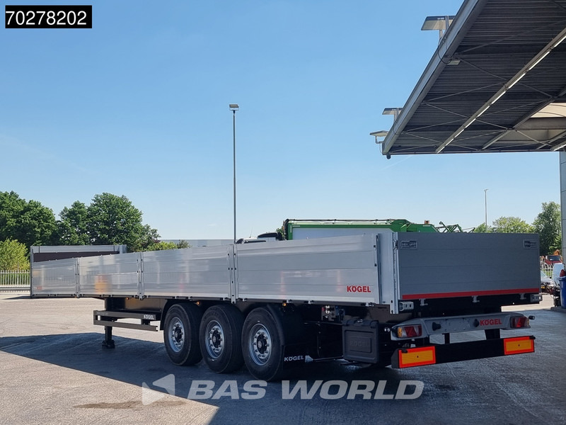 Kögel S24-1 NEW Liftachse Bordwände - Semi-trailer flatbed: gambar 2 Kögel S24-1 NEW Liftachse Bordwände - Semi-trailer flatbed: gambar 2