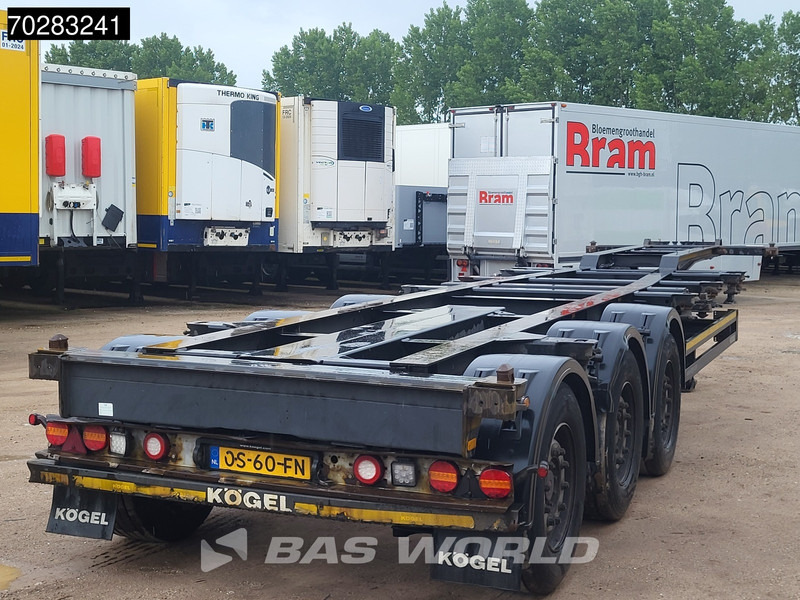 Semi-trailer pengangkut mobil Kögel S24-2 TUV 03/26 2x20ft 1x30ft 1x40ft SAF: gambar 5