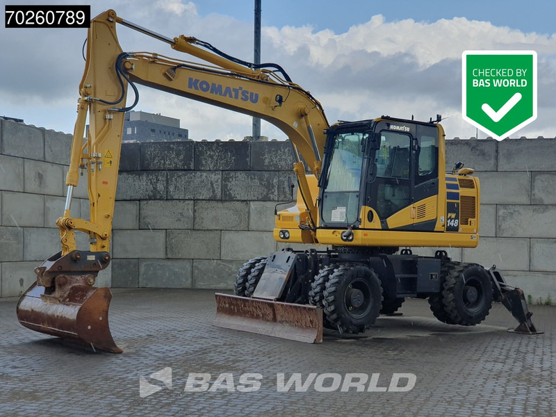 Komatsu PW148 -11 - Ekskavator roda: gambar 1 Komatsu PW148 -11 - Ekskavator roda: gambar 1